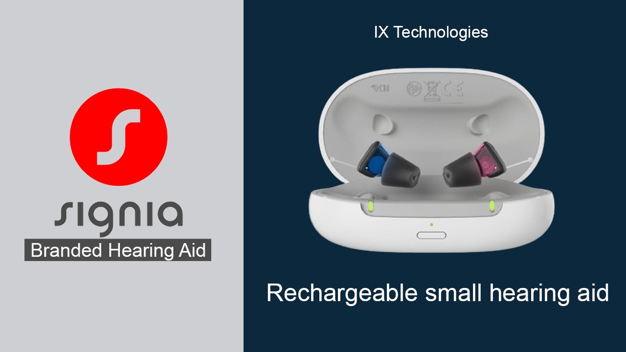 Hearing aid model front